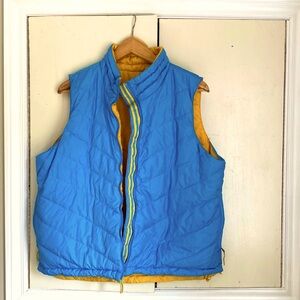 Coldwater Creek Fully Reversible Down-filled Puffer Vest